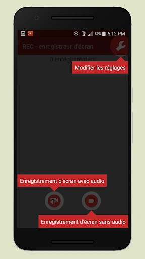 Enregistreur d’écran - REC screenshot