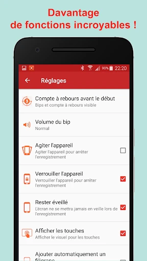 Enregistreur d’écran - REC screenshot