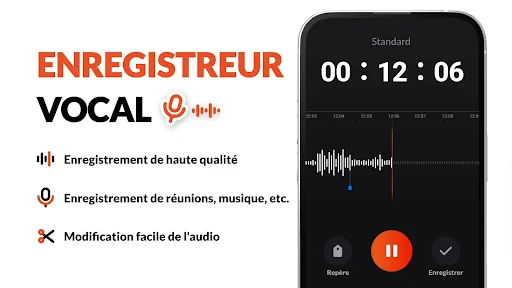 Enregistreur Vocal & Audio screenshot