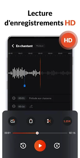 Enregistreur Vocal & Audio screenshot