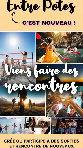 Entre Potes - Sorties et Amis screenshot