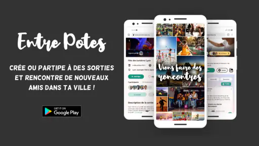 Entre Potes - Sorties et Amis screenshot
