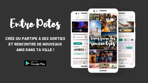 Entre Potes - Sorties et Amis screenshot