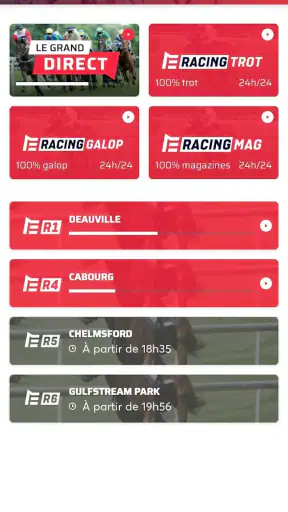 Equidia screenshot