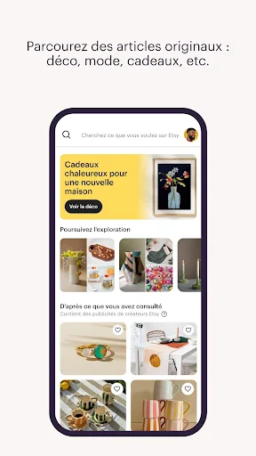Etsy : achats en ligne screenshot