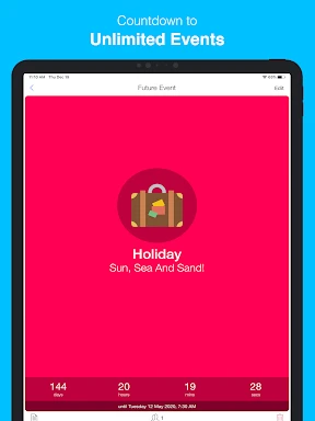 Event Countdown - Calendar App screenshot