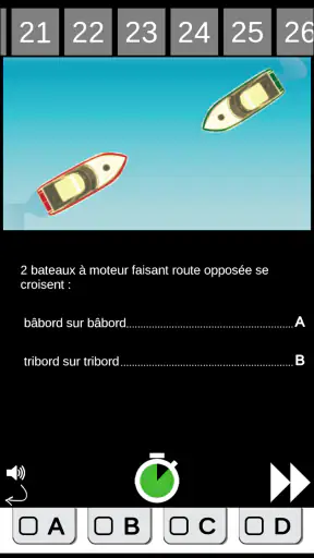 Examen Permis Bateau Côtier screenshot