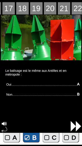 Examen Permis Bateau Côtier screenshot
