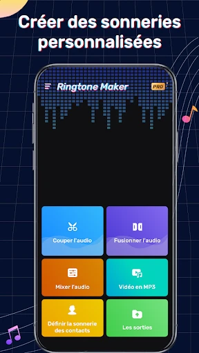 Faire sonnerie, Couper musique screenshot