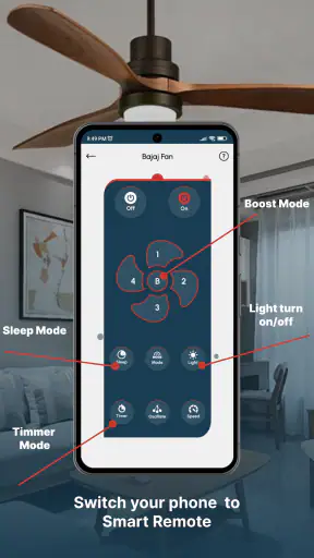 Fan Remote Control App screenshot