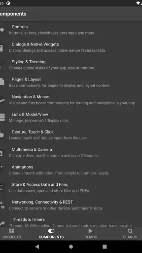 Felgo 3 QML Dev App screenshot