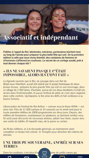 Festival du Roi Arthur screenshot
