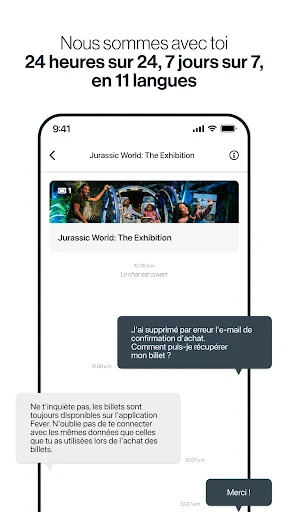 Fever: Événements et billets screenshot
