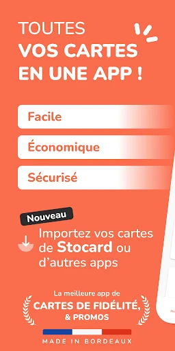 FIDME Carte de fidélité, Promo screenshot