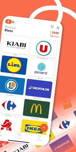 FIDME Carte de fidélité, Promo screenshot