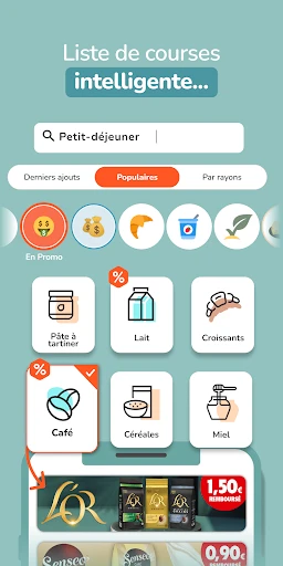 FIDME Courses: Liste & Promos screenshot