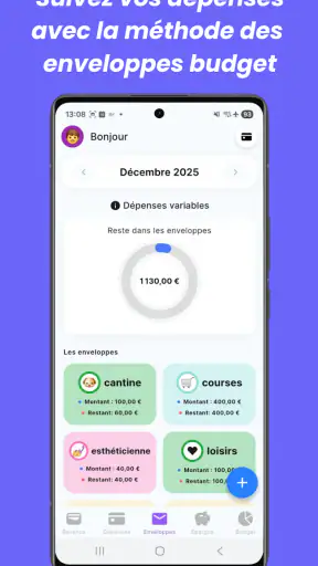 Finzee - Budget planner screenshot