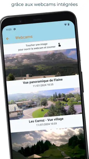 Flaine Carroz 2ccam Outdoor screenshot