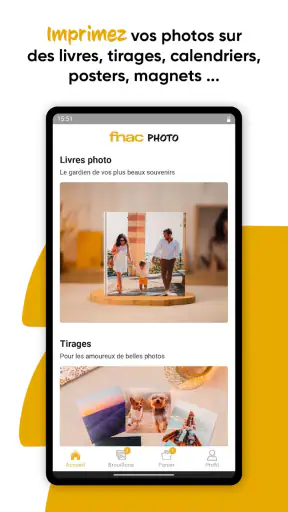 Fnac Photo - impression photo screenshot