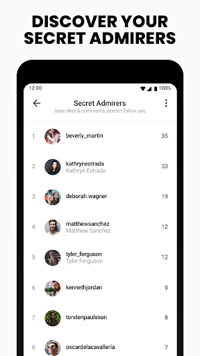 FollowMeter pour Instagram screenshot