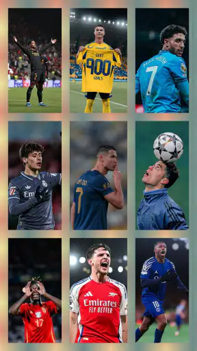 Fond d'écran de football 2025 screenshot