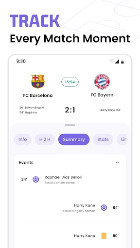 Football Live Scores: SnapGoal screenshot