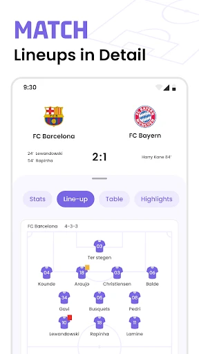 Football Live Scores: SnapGoal screenshot