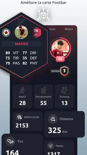 Footbar screenshot