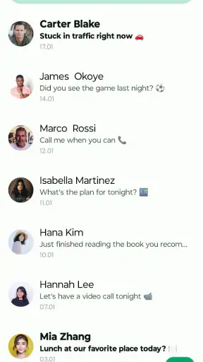 Fossify Messages screenshot
