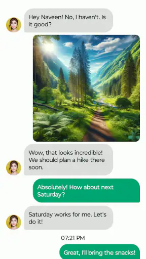 Fossify Messages screenshot
