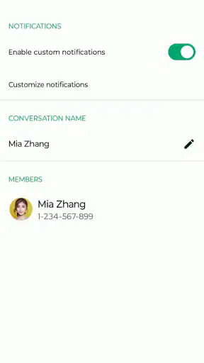 Fossify Messages screenshot