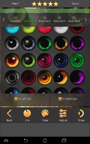FoxEyes - Change Eye Color screenshot