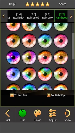 FoxEyes - Change Eye Color screenshot