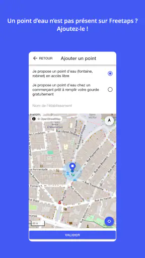 FreeTaps : les points d'eau screenshot