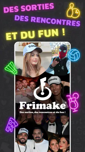 Frimake - Rencontres amicales screenshot