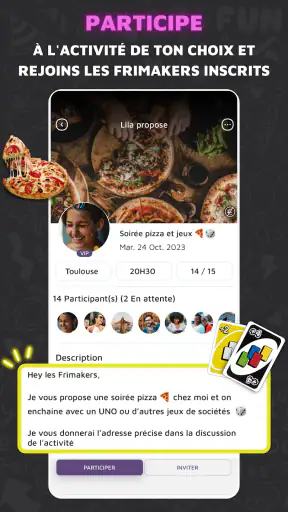 Frimake - Rencontres amicales screenshot