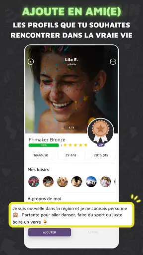 Frimake - Rencontres amicales screenshot