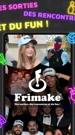 Frimake - Rencontres amicales screenshot