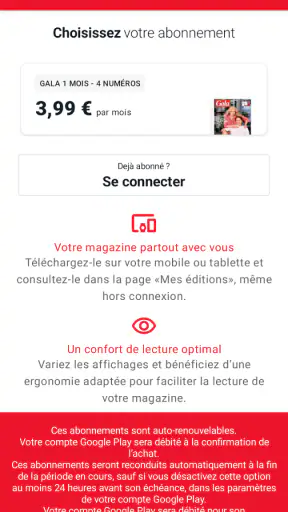 Gala le magazine screenshot