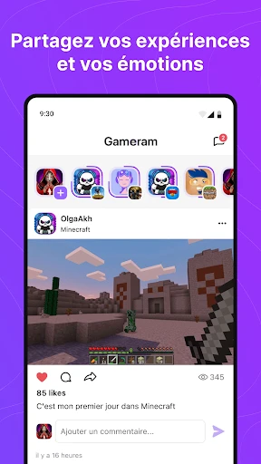 Gameram - Pour les joueurs screenshot