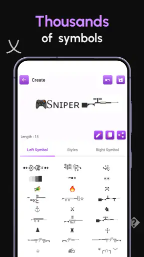 Générateur de surnom : Surnom screenshot