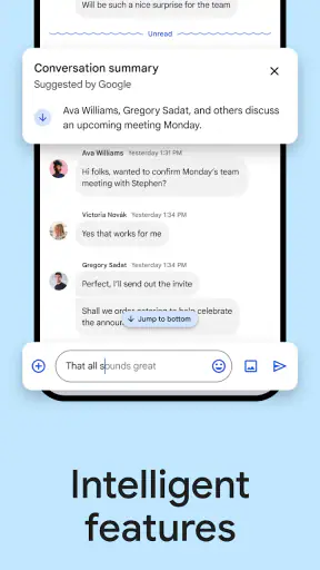 Google Chat screenshot