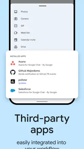 Google Chat screenshot