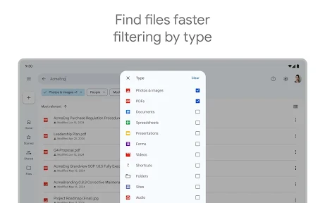 Google Drive screenshot