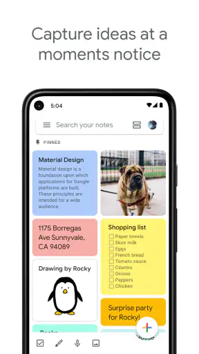 Google Keep – Notes et listes screenshot