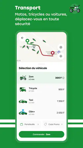 Gozem - Taxi, food & livraison screenshot