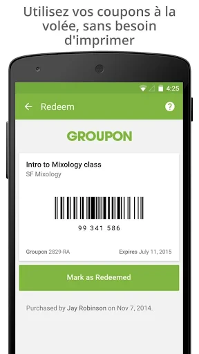 Groupon : Deals & Codes Promos screenshot