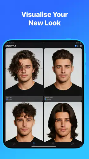 HAIR U: AI Haircut Scanner screenshot