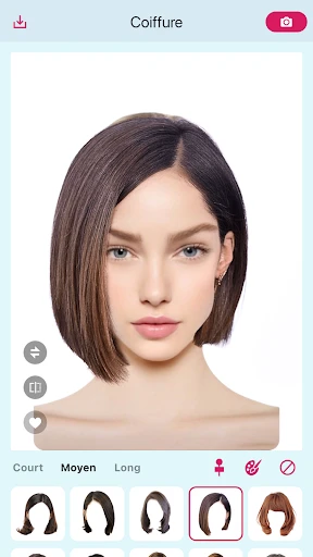 Hairstyle Try On - AI coiffeur screenshot