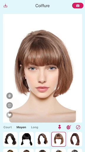 Hairstyle Try On - AI coiffeur screenshot